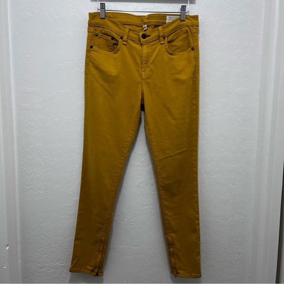 Rag & Bone Zipper Capri Skinny Jeans Size 29 - Picture 1 of 7